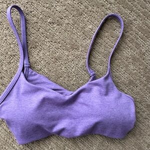 Fleo Purple Sports Bra
